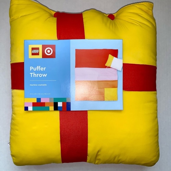 Lego x Target Puffer Throw NWT - Picture 4 of 5